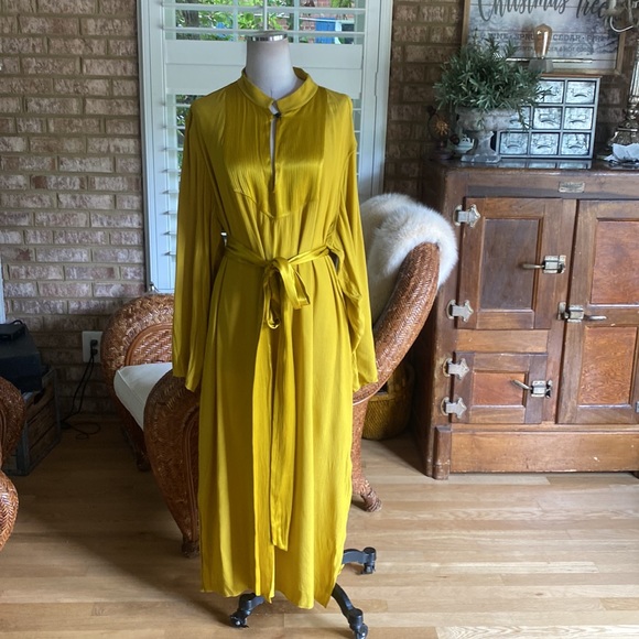 LOULOU DE LA FALAISE DESIGNER BELTED DRESS 2X NEW LAGENLOOK - Picture 1 of 12